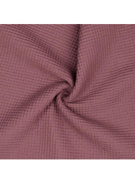 Verhees Cotton Waffle Mauve