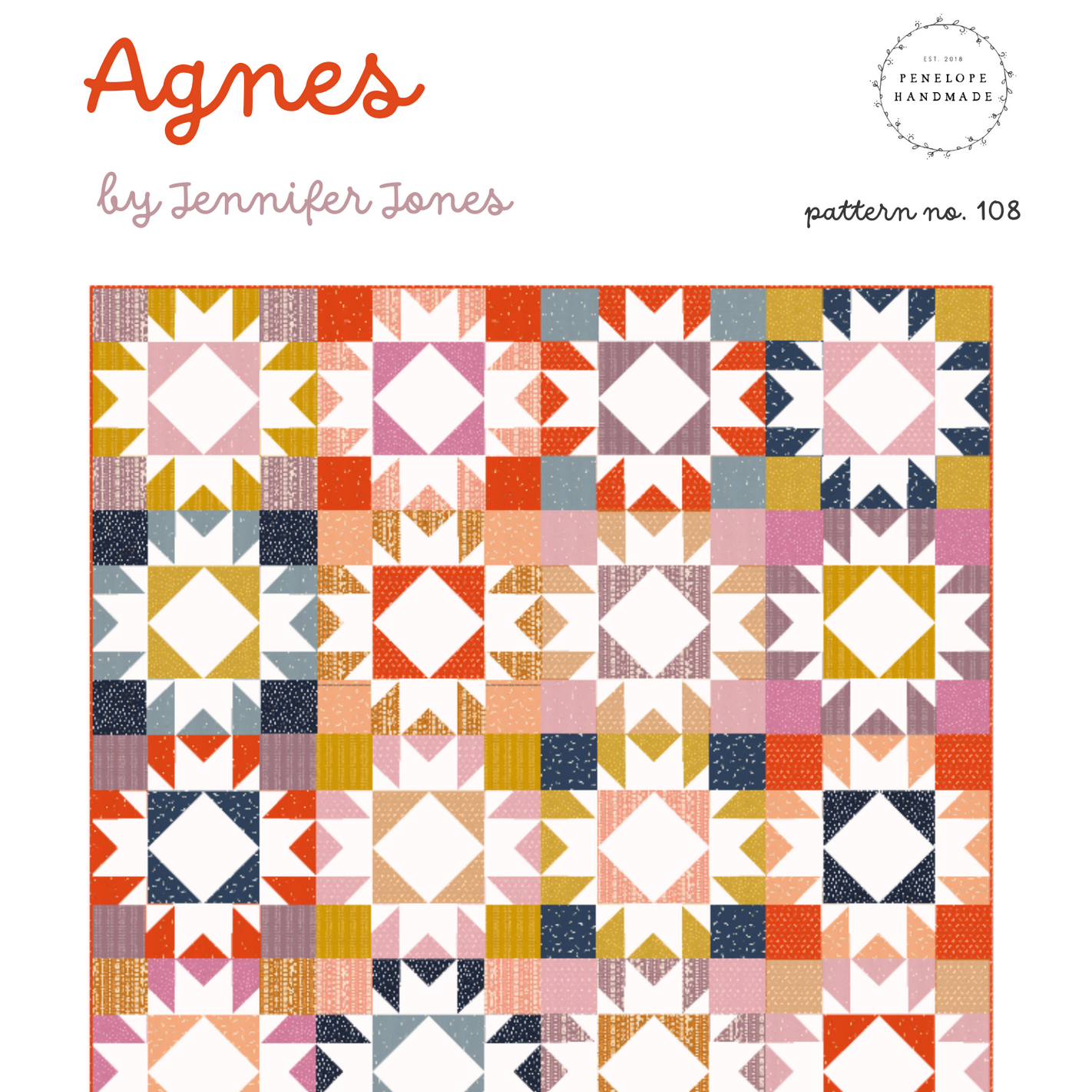 Penelope Handmade Penelope Handmade Agnes Quilt Pattern