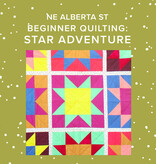 Vivien Wise CLASS IN SESSION! Beginner: Star Adventure Quilt, Wednesdays, June 11th, 18th, 25th, July 9th, & 16th, 5pm-8pm