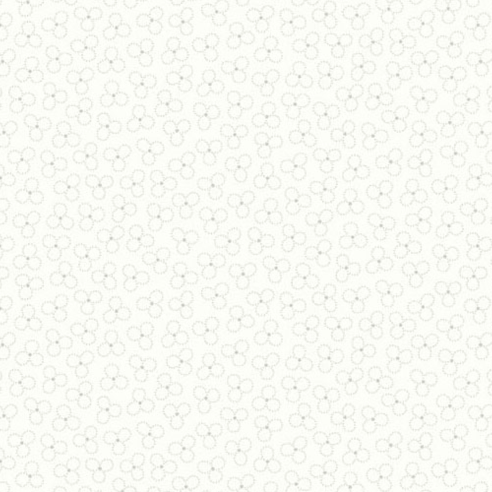 Andover Itsy Bits Trefoil White