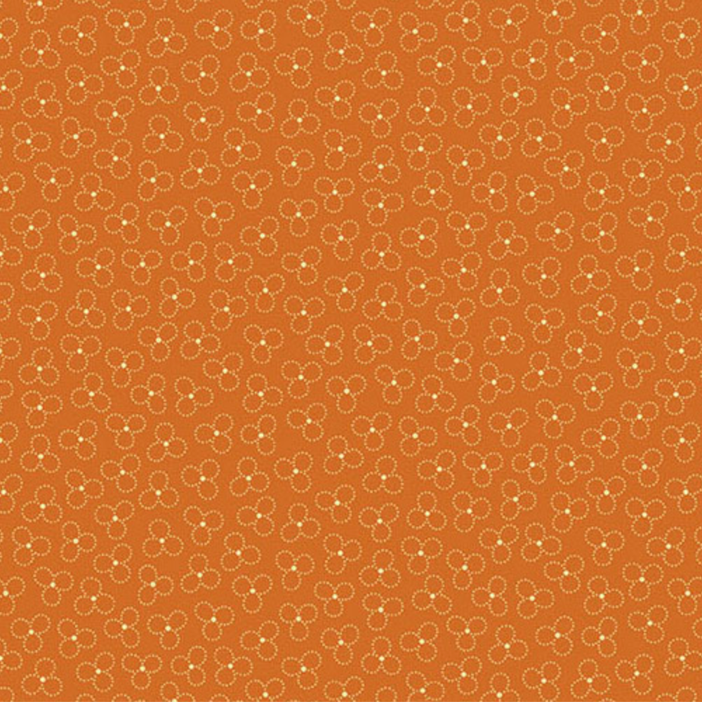 Andover Itsy Bits Trefoil Orange