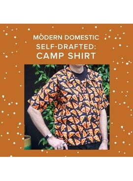 Lori Caldwell Sundays, June 8th, 10am-2pm & June 22nd, 10am-3pm - Advanced Beginner: Self-Drafted Camp Shirt