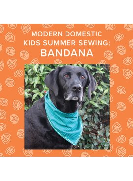 Colleen Connolly Tuesday, August 12th, 10am-1pm - Kids Summer Sewing: Make a Bandana!