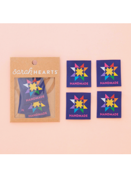 Sarah Hearts Sarah Hearts "Handmade" Quilt Star Labels