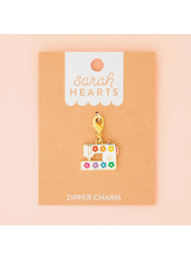 Sarah Hearts Sarah Hearts Sewing Machine Zipper Charm