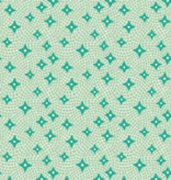 Cloud 9 Fabrics Bohemian Paradise Tile and Stars Green