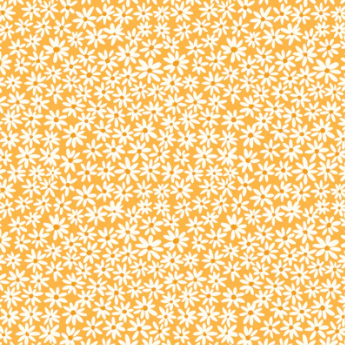 Cloud 9 Fabrics Bohemian Paradise Tiny Daisies Yellow