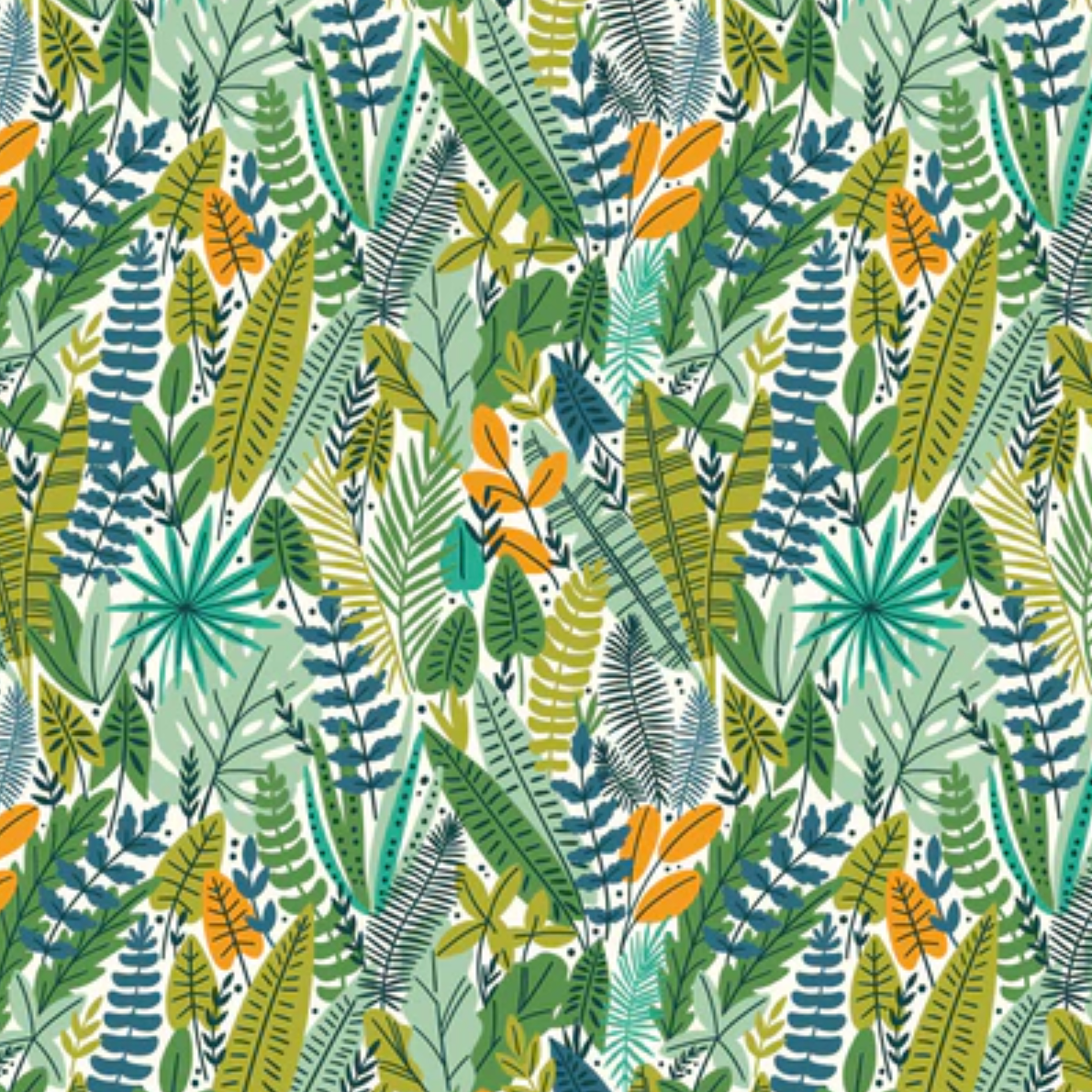 Cloud 9 Fabrics Bohemian Paradise Greenhouse