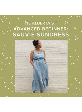 Colleen Connolly Tuesdays, July 8th & 15th, 5:30pm-8:30pm, & July 22nd, 5:30pm-9pm - Advanced Beginner: Sauvie Sundress