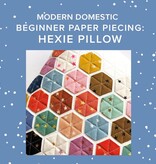 Cath Hall THREE SPOTS LEFT! Beginner: Modern Hexie Pillow, Fridays, July 11th & 18th, 4pm-7pm