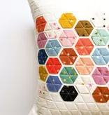 Cath Hall THREE SPOTS LEFT! Beginner: Modern Hexie Pillow, Fridays, July 11th & 18th, 4pm-7pm