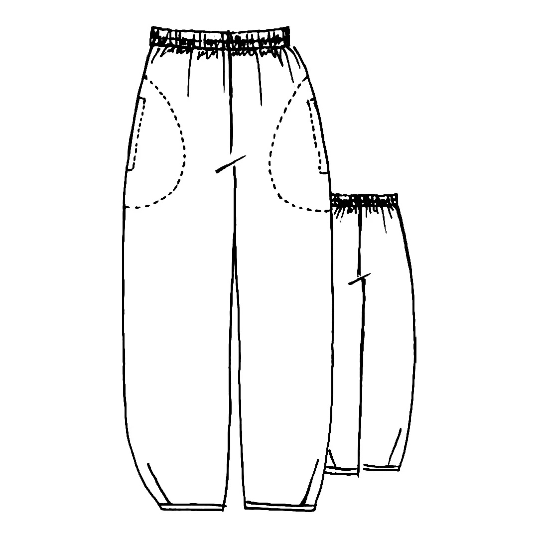 Tessuti Tessuti Demi Pants Pattern