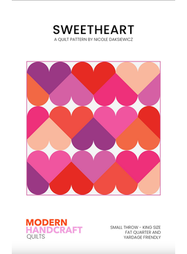 Modern Handcraft Modern Handcraft Sweetheart Quilt Pattern