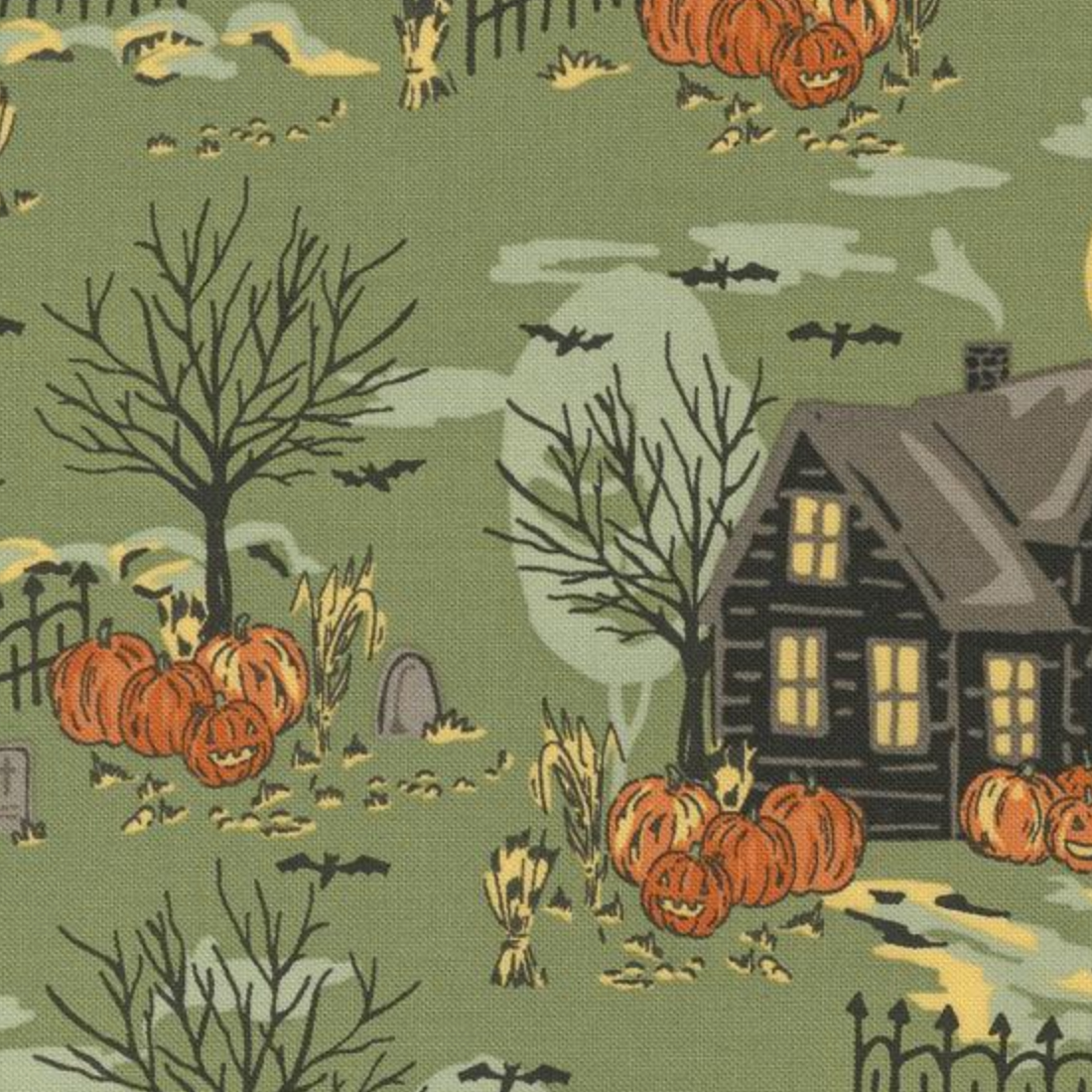Moda Home Sweet Haunt Moss House