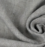 Fabric Merchants Tullaree Pure Linen Herringbone Natural/White