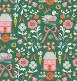 Cloud 9 Fabrics Happy Homestead Homestead Green