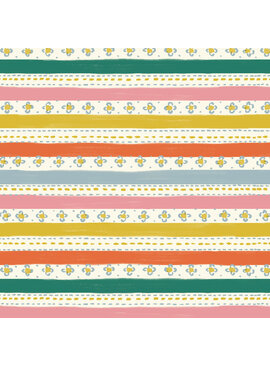 Cloud 9 Fabrics Happy Homestead Stripes and Stitches