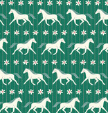 Cloud 9 Fabrics Happy Homestead Howdy Green