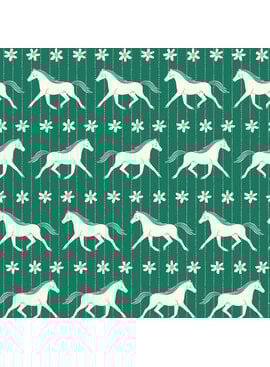 Cloud 9 Fabrics Happy Homestead Howdy Green