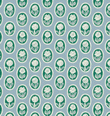 Cloud 9 Fabrics Happy Homestead Pressed Flowers Blue/Green