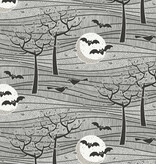Cloud 9 Fabrics Gothic Whimsy Night Landscape
