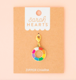 Sarah Hearts Sarah Hearts Color Wheel Removable Zipper Charm