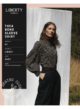 Liberty Art Fabrics Thea Boho Sleeve Shirt Pattern