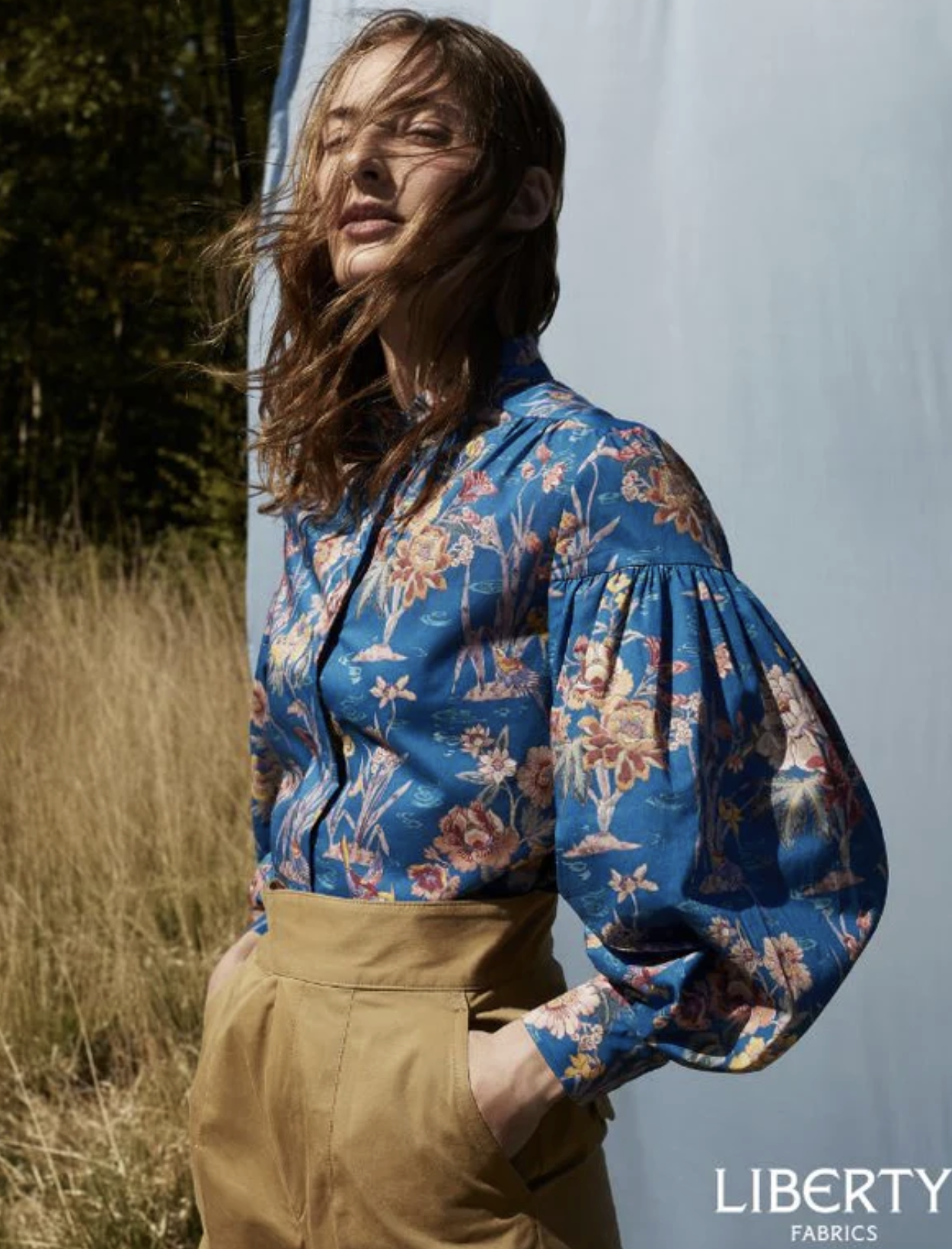 Liberty Art Fabrics Thea Boho Sleeve Shirt Pattern