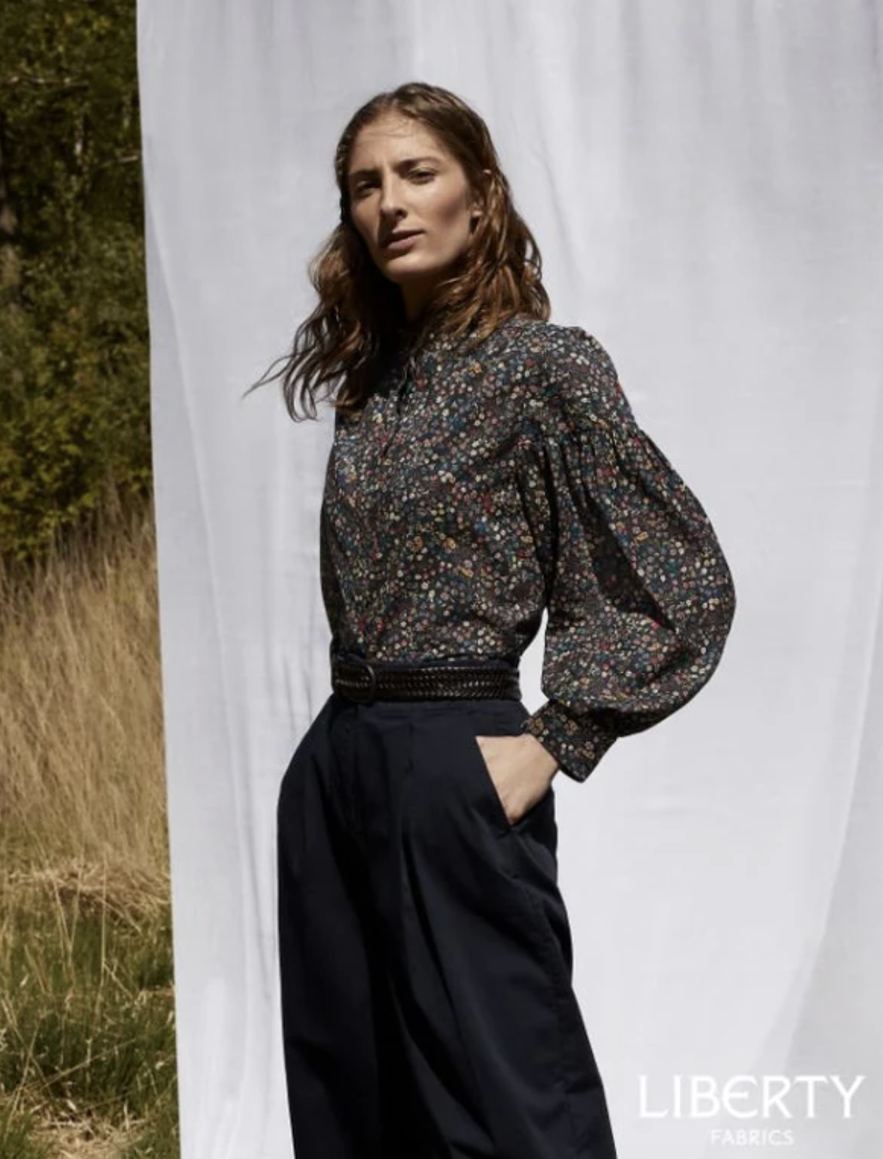Liberty Art Fabrics Thea Boho Sleeve Shirt Pattern