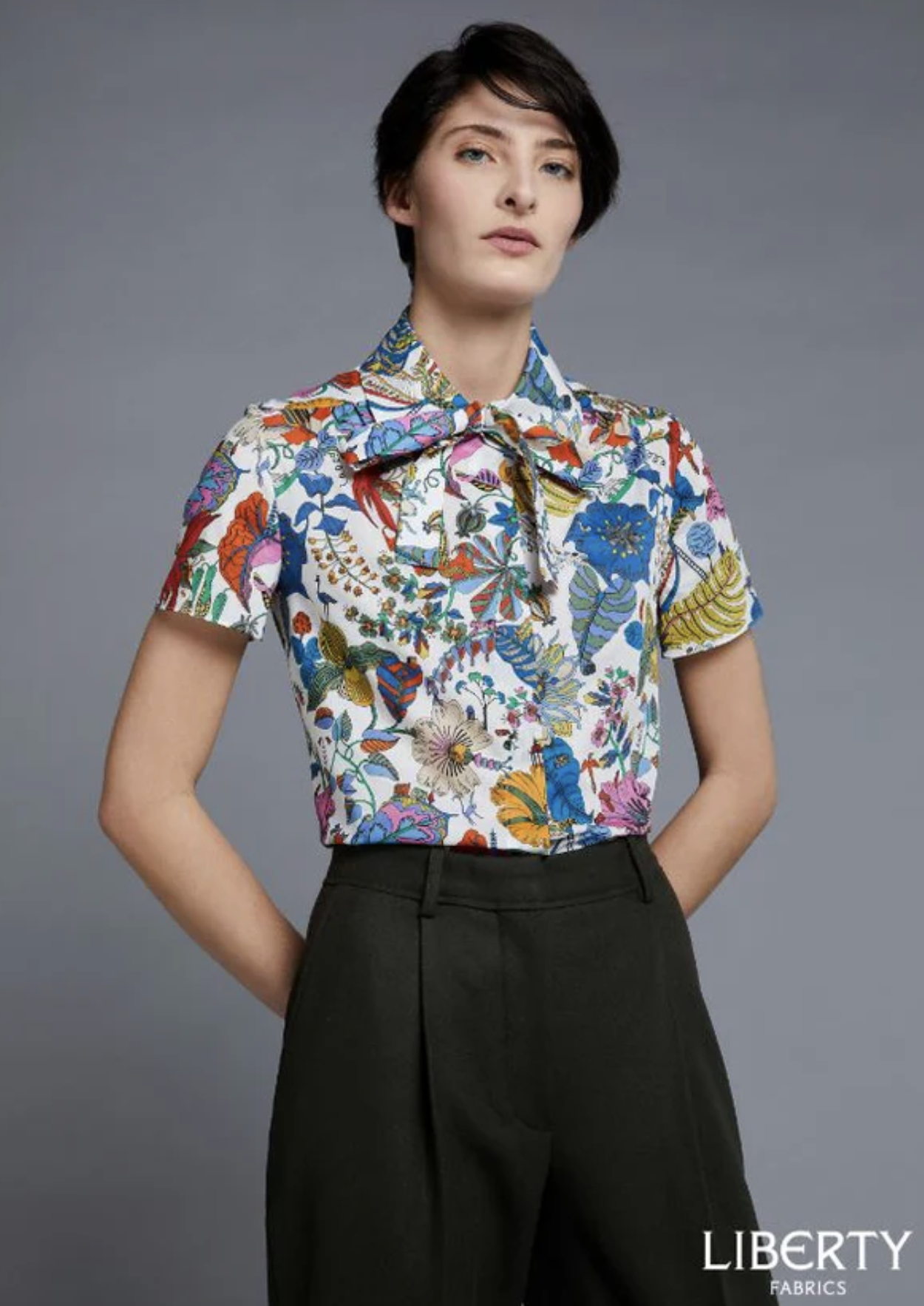 Liberty Art Fabrics Thea Boho Sleeve Shirt Pattern
