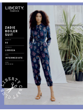 Liberty Art Fabrics Zadie Boiler Suit Pattern