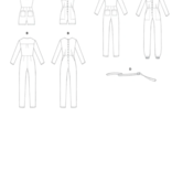 Liberty Art Fabrics Zadie Boiler Suit Pattern