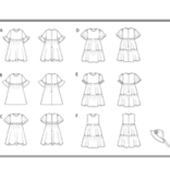 Liberty Art Fabrics Mabel Tiered Dress Pattern