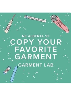 Colleen Connolly TWO SPOTS LEFT! Tuesdays, August 5th, 12th, 19th & 26th, 5:30pm-8:30pm - Garment Lab: Copy Your Favorite Garment