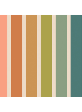 Art Gallery Slow Summer- Summer Stripe Canvas