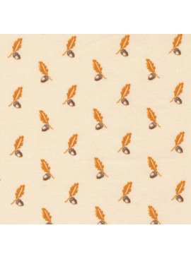 Moda Pumpkin Spice Gatherings Cream Acorn and Oak