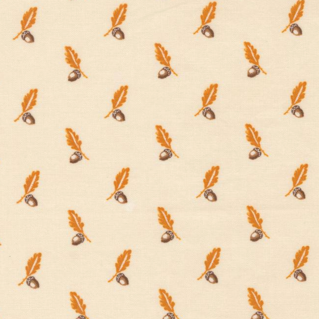 Moda Pumpkin Spice Gatherings Cream Acorn and Oak