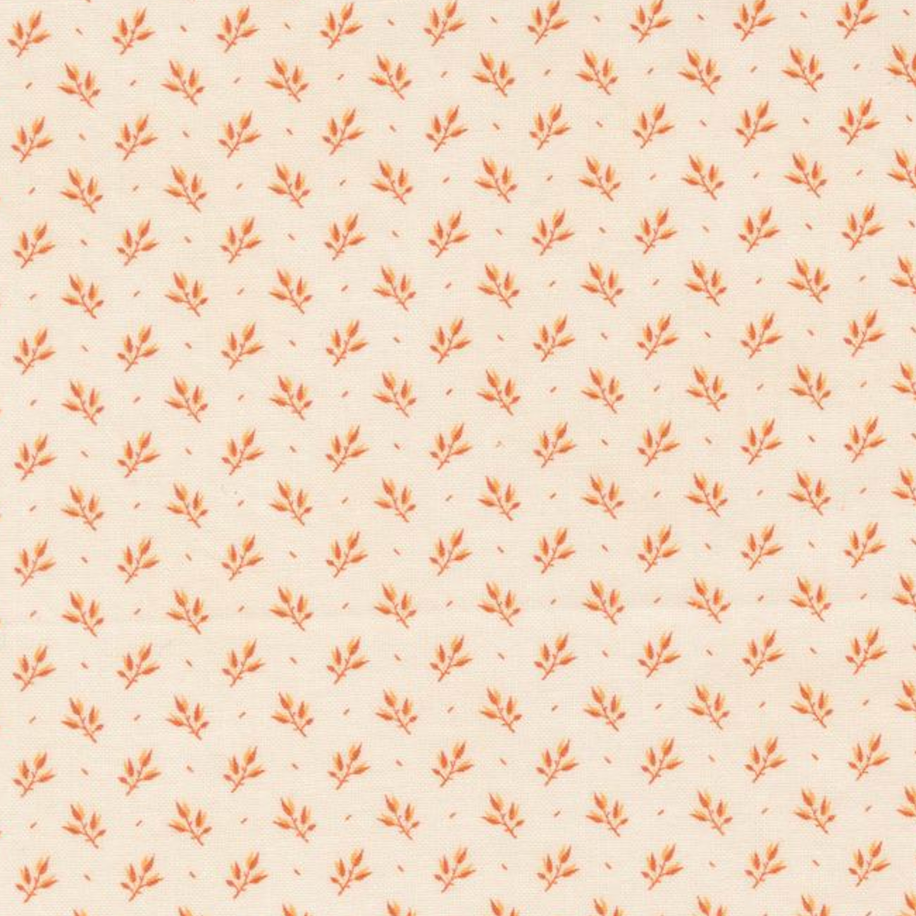 Moda Pumpkin Spice Gatherings Cream Leaf Branch