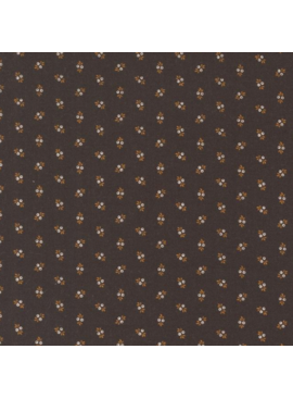 Moda Pumpkin Spice Gatherings Black Dirt Berry Sprig