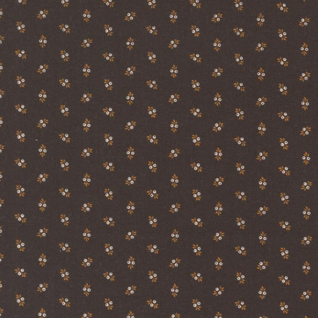 Moda Pumpkin Spice Gatherings Black Dirt Berry Sprig