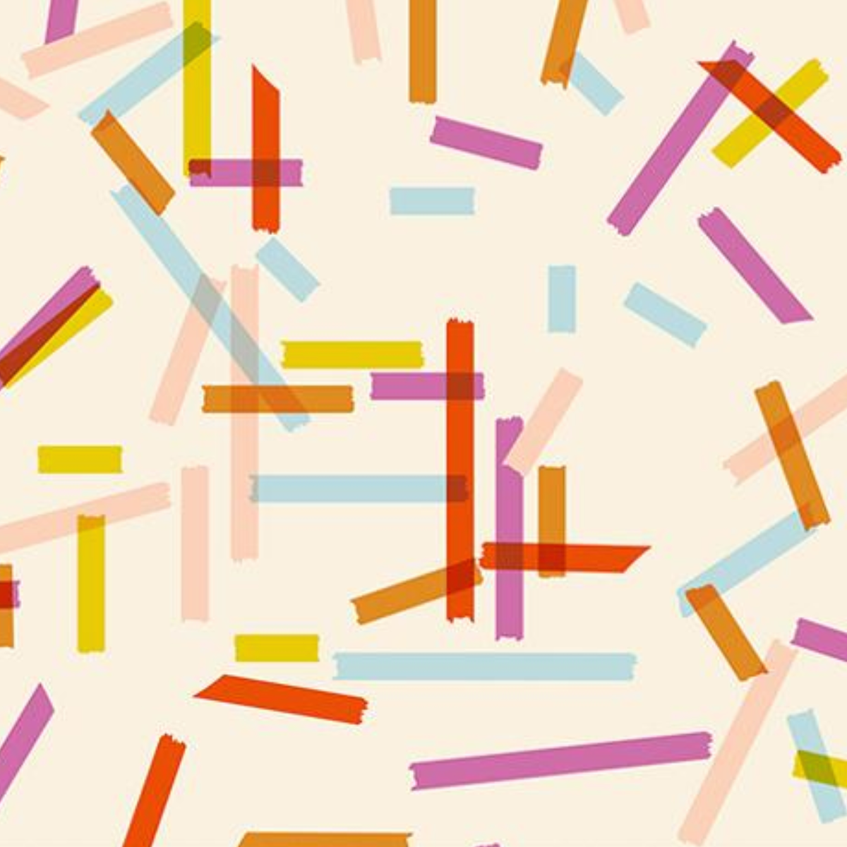 Ruby Star Society Salutations Washi Novelty Tape Natural