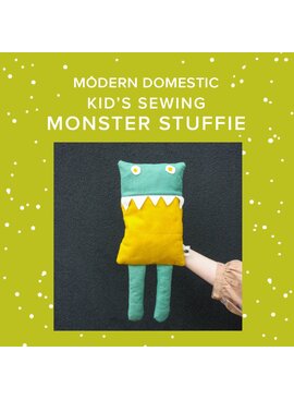 Vivien Wise Friday, July 25th, 10am-1pm - Kids Summer Sewing: Make a Monster Stuffie!
