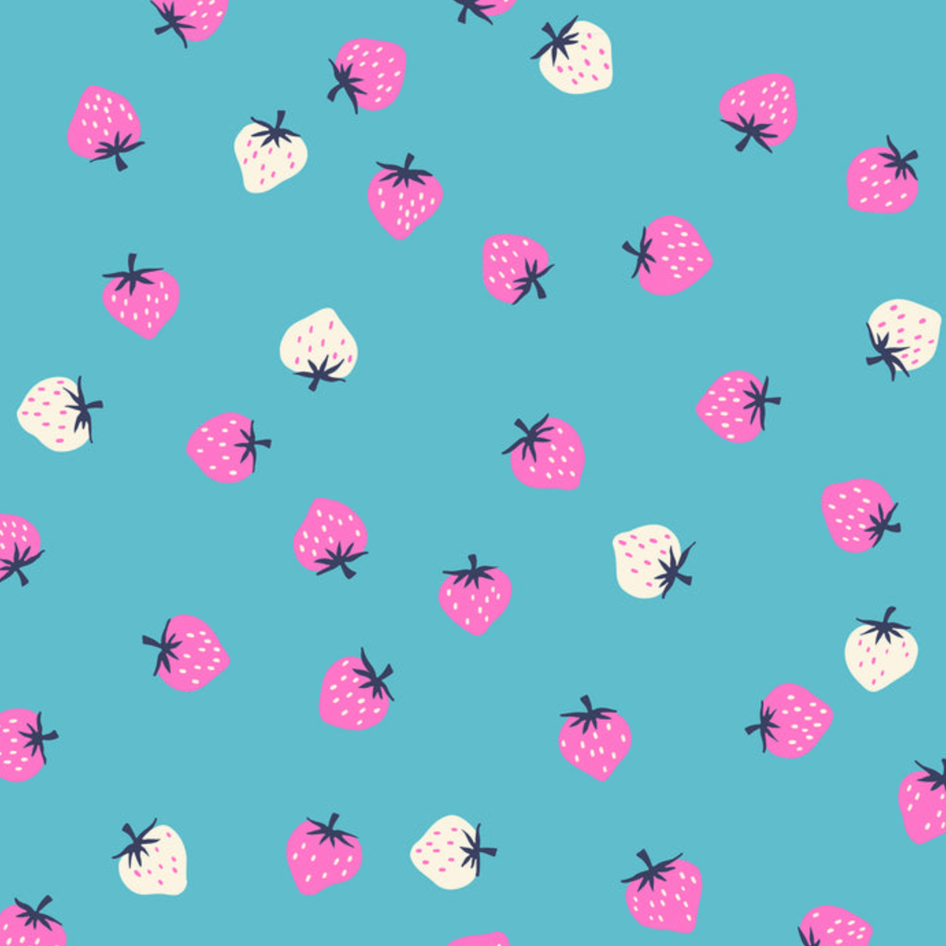 Ruby Star Society Strawberry Toss Turquoise