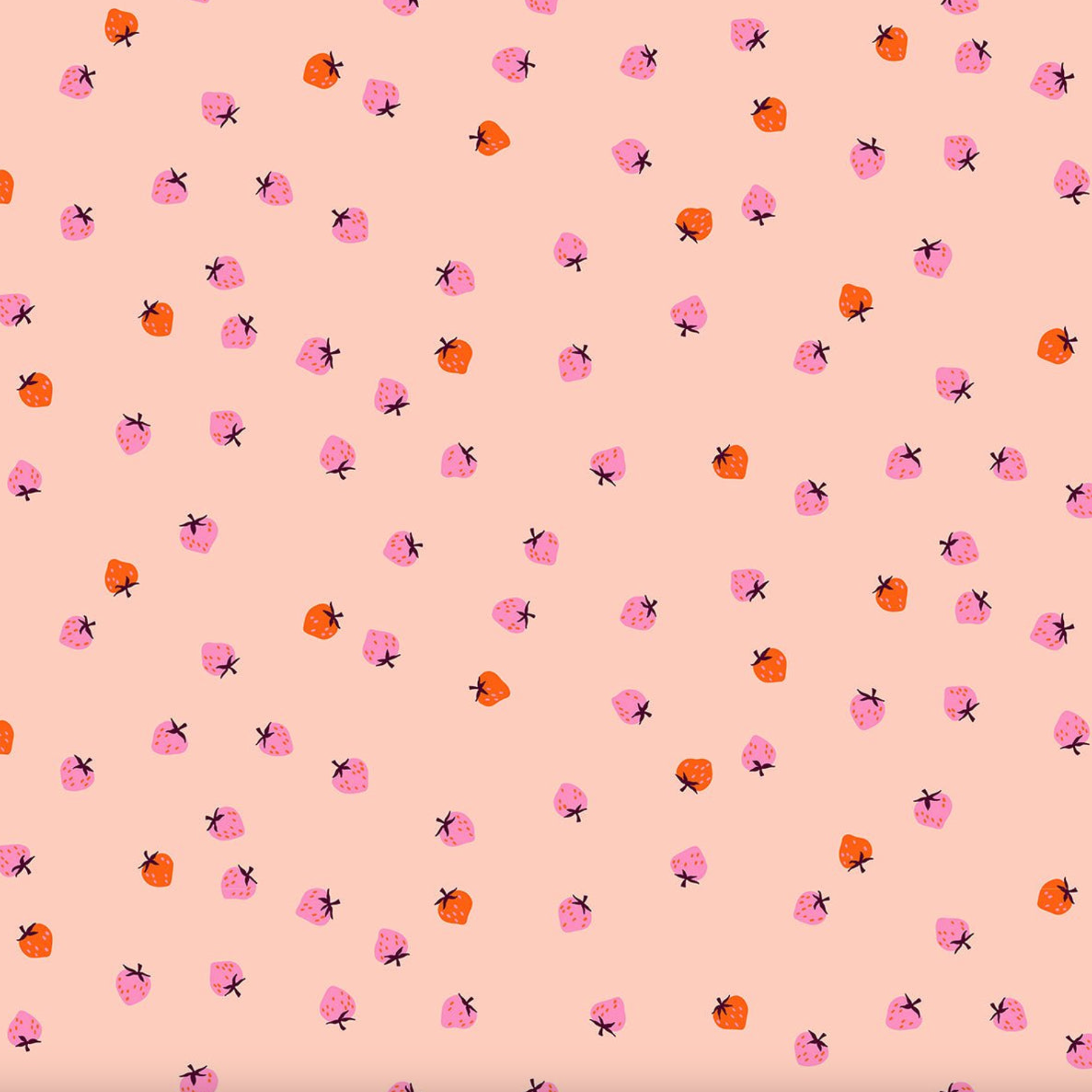 Ruby Star Society Strawberry Toss Mini Pale Peach