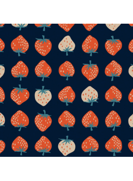 Ruby Star Society Strawberry Canvas Navy