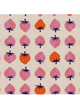 Ruby Star Society Strawberry Canvas Natural