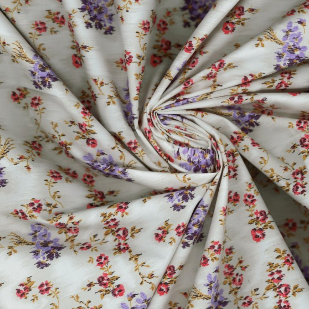 C Pauli Fine Poplin Viola Rose