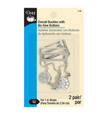 Dritz Overall Buckles Nickle 1 Inch