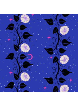 Ruby Star Society Glow Garden Moonvine Blacklight