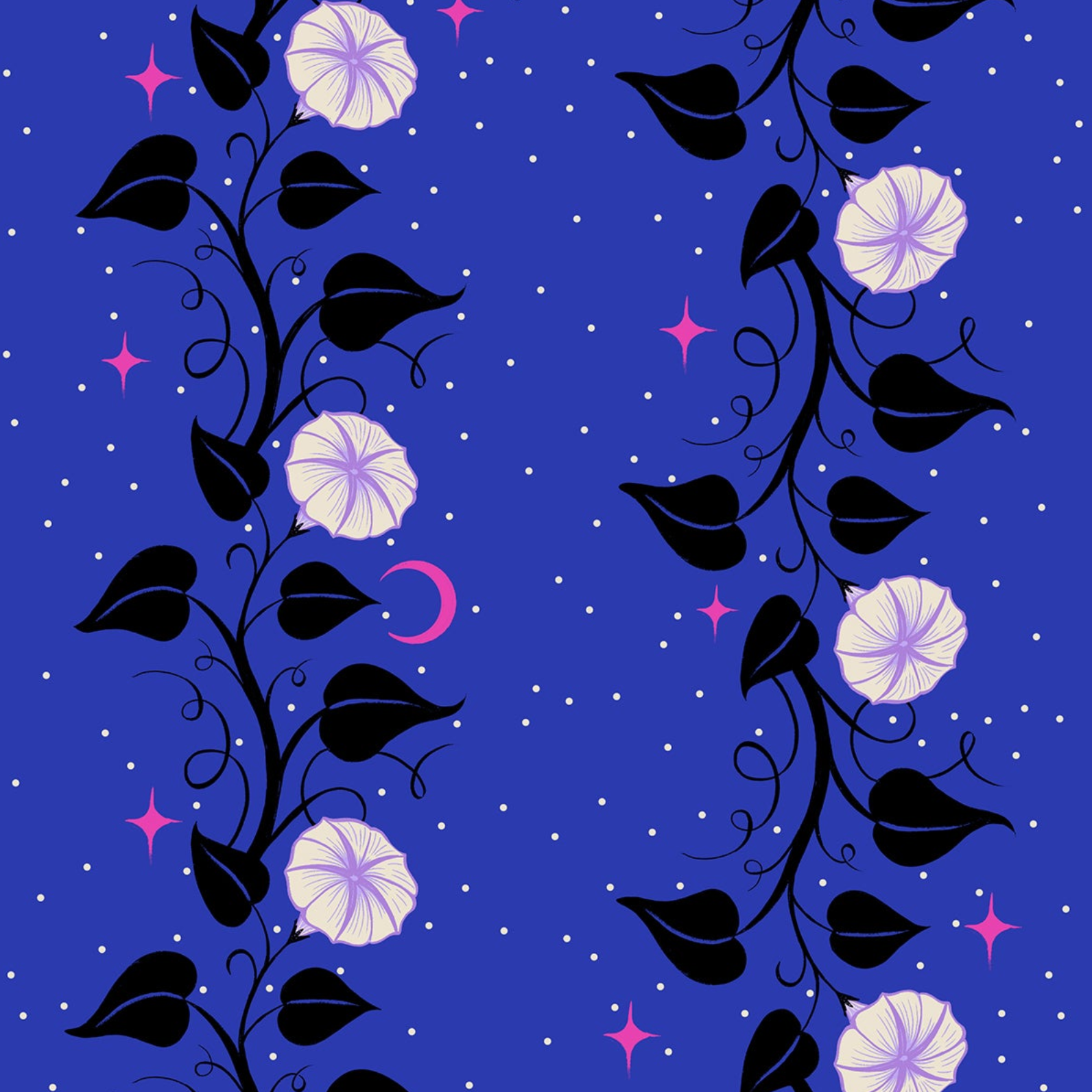 Ruby Star Society Glow Garden Moonvine Blacklight